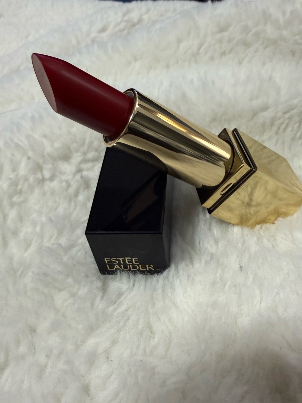 Estée Lauder Pure Color Envy 350 Vengeful Red Lipstick Discontinued NEW